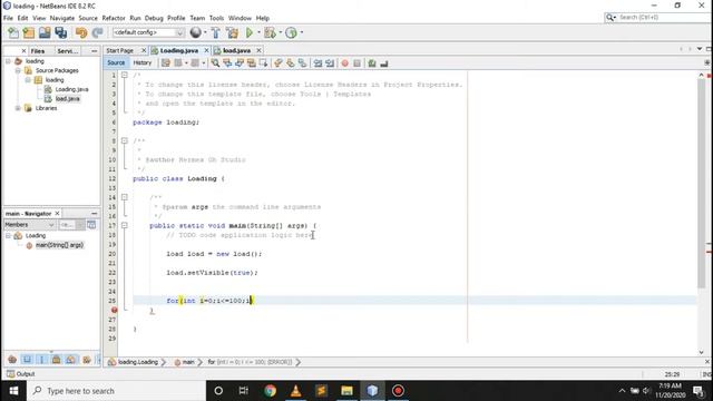 How to Make Loading Screen in Java using Netbeans #2 смотреть онлайн