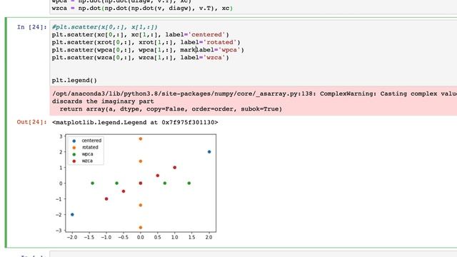 #9: Scikit-learn 7: Preprocessing 7: Implementation of Whitening or sphering: Python смотреть онлайн
