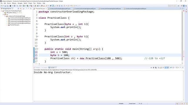 57 - Constructor Overloading in Java (Hindi/Urdu) смотреть онлайн
