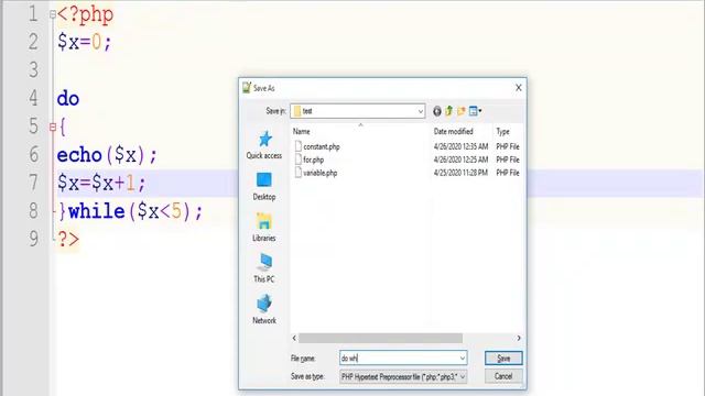 PHP Session 24 Do while смотреть онлайн