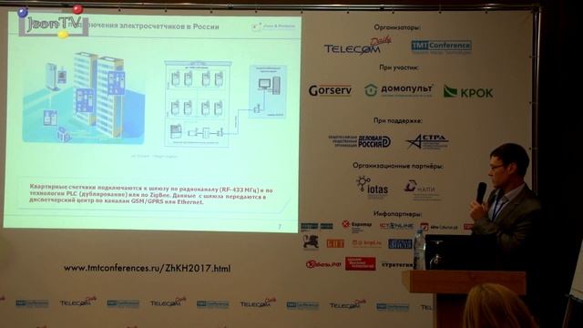 Виталий Солонин, J’son & Partner: сетевые протоколы IoT для «умных» счетчиков смотреть онлайн