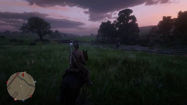 RDR 2 online. Седьмой день седьмой луны. Вечер. Похождения индейца Ауффольцера. смотреть онлайн