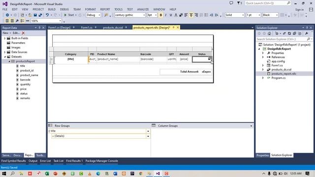 5 - How to use Stored Procedures in RDLC Report with MS SQL Server in C# смотреть онлайн