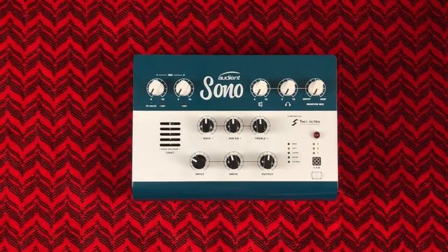 Audient Sono - Три в одном !!! (Звуковая карта + Гитарный усилитель + Аналоговая лампа 12AX7)