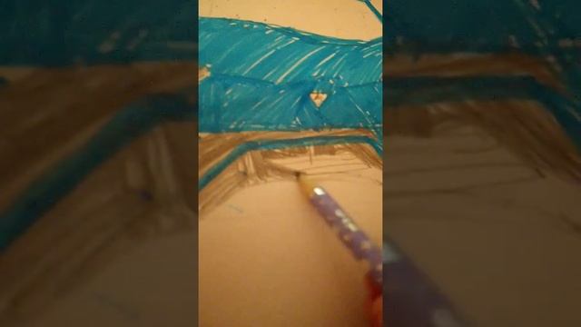 нарисовала голубую ламбу??? оцените от 1 до 10.Ну мне кажется что это очень красиво?? смотреть онлайн