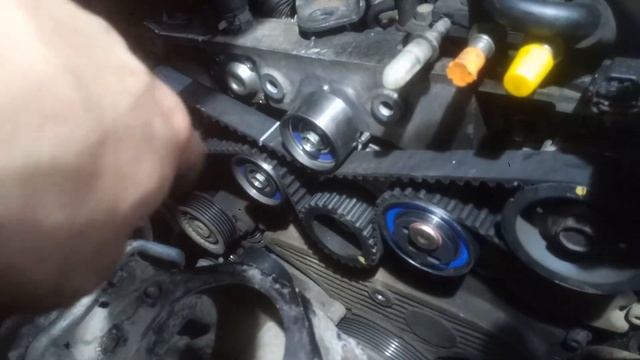 Замена ремня ГРМ P9X рено эспейс / Replacing the timing belt Espace Renault P9X смотреть онлайн