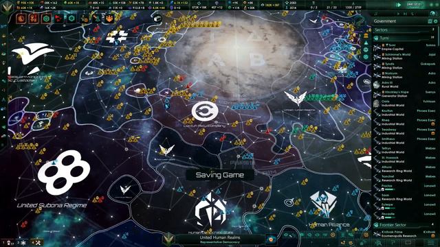 Stellaris Playthrough ASMR - United Human Realms - 25 - No Commentary - Lets Play смотреть онлайн