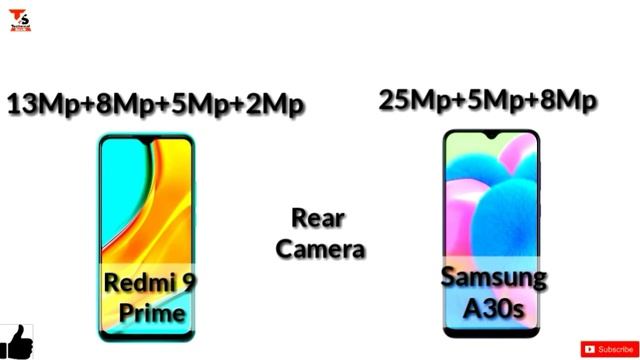 Redmi 9 Prime vs Samsung A30s Comparison смотреть онлайн