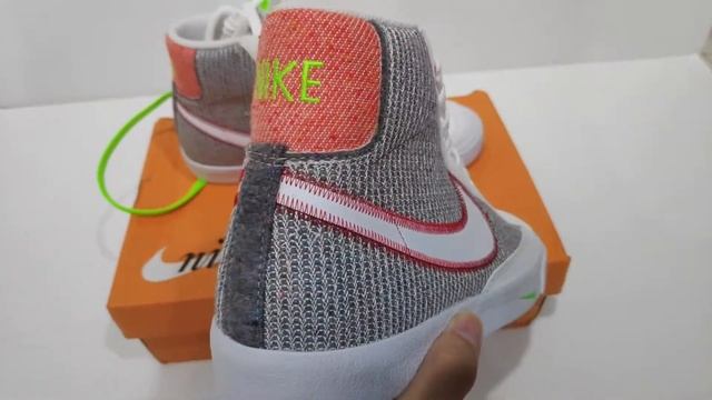 Quick Look : Nike Blazer Mid 77 Recycled смотреть онлайн