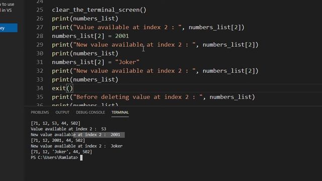 CS384 Python Programming Module 05 Basic Data Structures Lec 01 Lists Part 1 смотреть онлайн