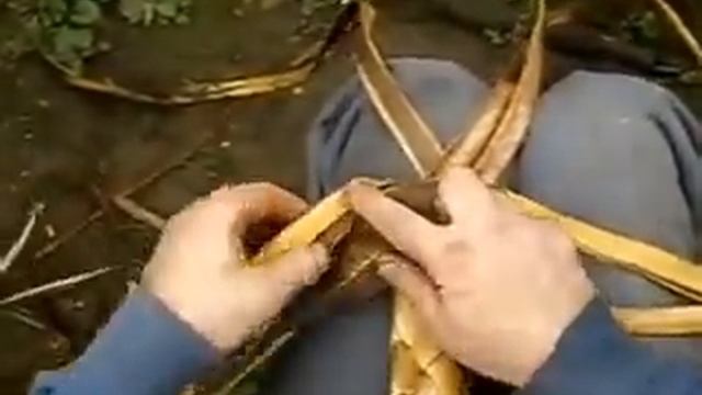 лапти лыковые косичка стелька четверик мастер класс смотреть онлайн