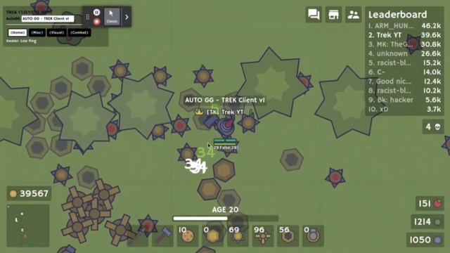 MooMoo.io Sharing TREK CLIENT v1 (BEST MOD OP) смотреть онлайн
