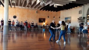 Démo de Lindy Hop par Thomas Audon & Sophie Allaf-(720p)