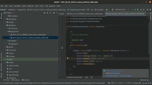 Ecommerce project migrations class-7| Programming topic смотреть онлайн