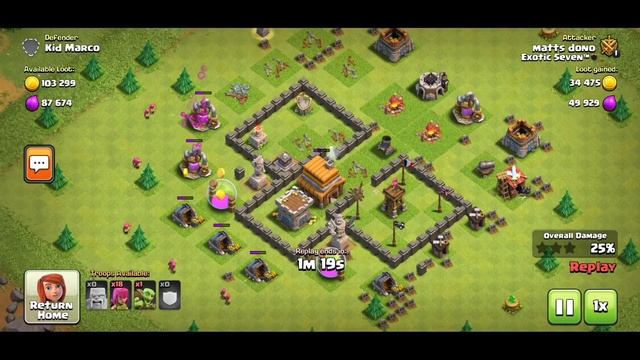 HARD PUSHERS in Clash of Clans - How to Push with TH2 - Clash of Clans ! смотреть онлайн