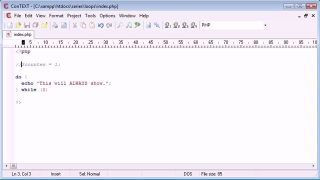 Beginner PHP Tutorial 26 do while Loop смотреть онлайн