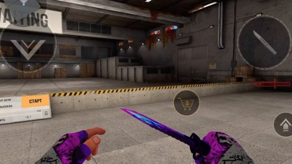 M9 Bayonet “Digital Burst” and Gloves “Raider”.