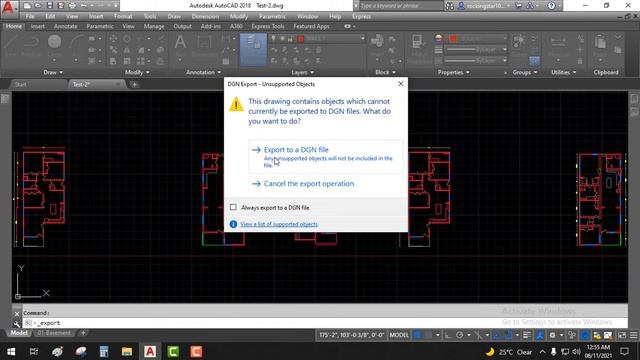 How to convert DWG to DGN By using AutoCAD and Microstation смотреть онлайн