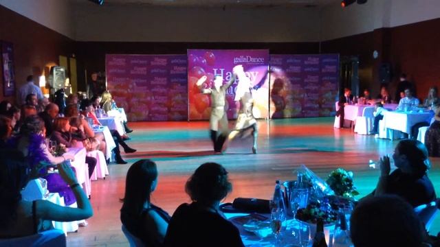 Анна Гудыно - Евгений Пучков rumba ДР GallaDance Барвиха смотреть онлайн
