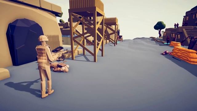 CAN 150x ARMY TROOPS CPATURE ENEMY CITY? - Totally Accurate Battle Simulator TABS смотреть онлайн