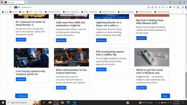 React js News App using News api || React JS Project News app смотреть онлайн