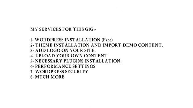 Upload demo data on your wordpress website - Best WordPress service смотреть онлайн