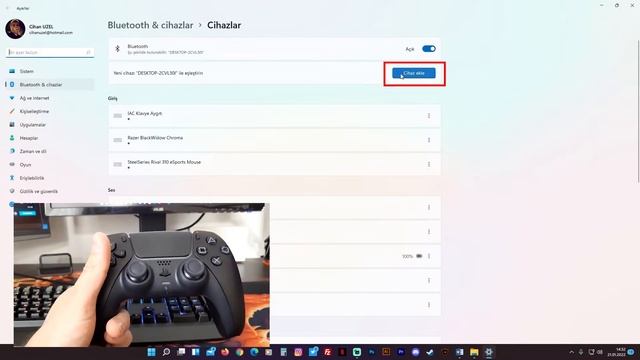 PS5 KOLU DUALSENSE BLUETOOTH İLE PC'YE NASIL BAĞLANIR? смотреть онлайн