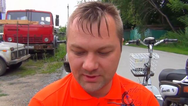 Тестирование электроскутера с мотором на 350Ватт с новым контроллером на 500Ватт Замеры скорости смотреть онлайн