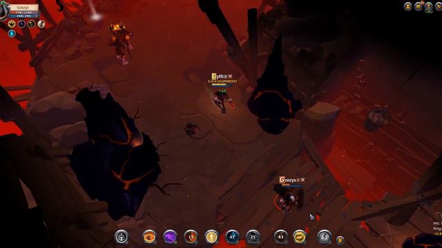 Булава Vs Легкий арбалет. Albion Online. Corrupted Dungeons