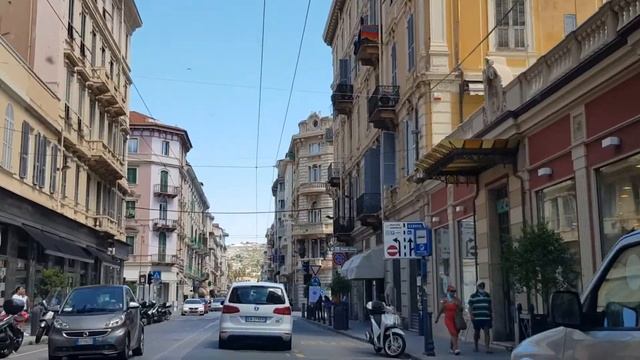 Прогулка по Сан Ремо, Италия ( август 2020) - San Remo, Italy смотреть онлайн