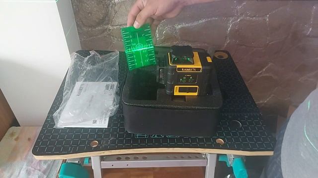 KAIWEETS KT360A 3 x 360 Line Self Leveling Laser with Rechargeable Battery #Kaiweets #kt360a смотреть онлайн