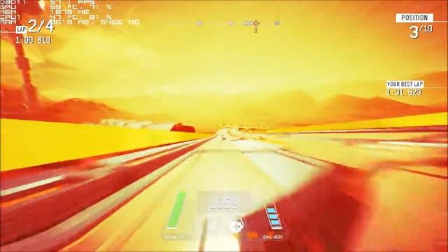 Redout on an AMD FX-4130 with a GTX 750 Ti. смотреть онлайн