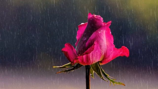 4К Цветы, пение птиц. Расслабляющая музыка для сна, медитации и борьбы со стрессом. Релакс музыка. смотреть онлайн