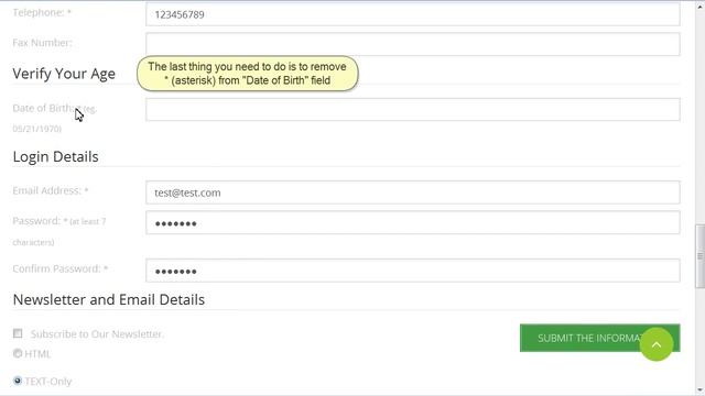 ZenCart. How To Make "Date Of Birth" Field Optional In Creating An Account Form смотреть онлайн