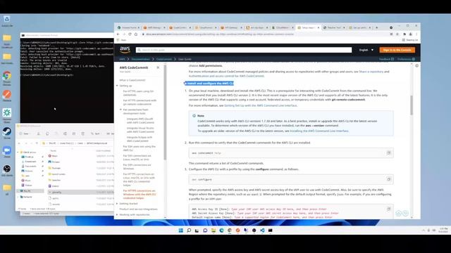 How to clone CodeCommit repositories via AWS CLI credentials file in under 5 minutes смотреть онлайн