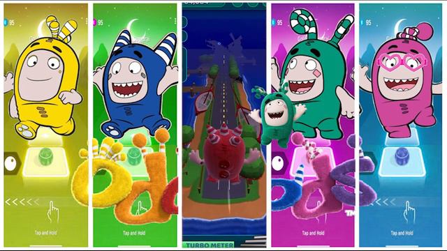 Oddbods Fuse 🎶 Oddbods Zee 🎶 Oddbods Newt 🎶 Oddbods Bubbles 🎶 Oddbods Pogo ❤️ Who The Best?