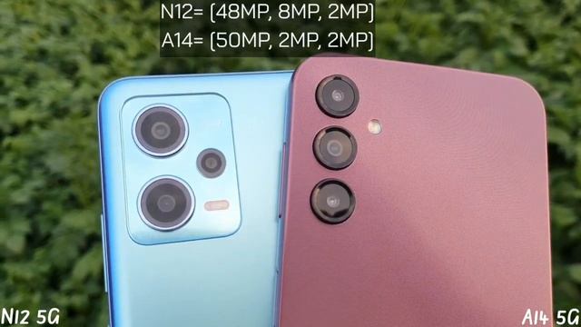 Samsung Galaxy A14 5G vs Redmi Note 12 5G Full Comparison || Display, UI FEATURES, Design смотреть онлайн