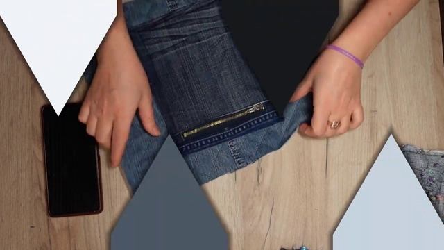 Как сшить сумку из старых джинсов . Cвоими руками. Jeans  DIY.mp4