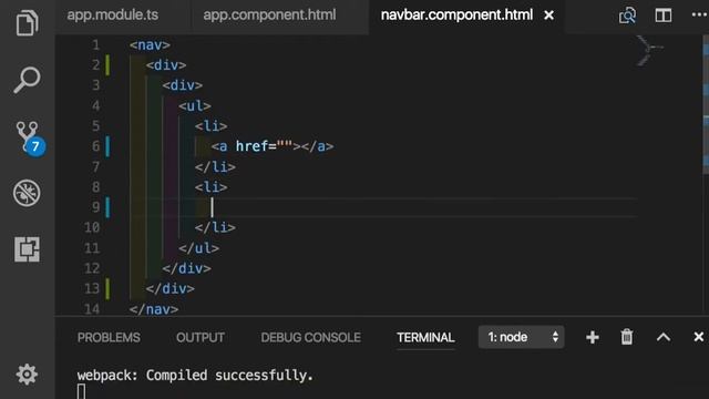 Angular 077 - navbar смотреть онлайн
