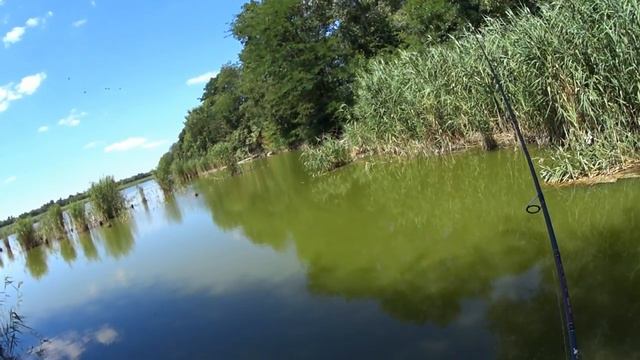 Ловля окуня на реке Челбас часть 2-ая.Первый судак на джиг. смотреть онлайн