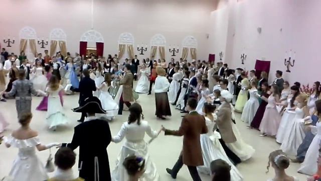 Бал реконструкция эпохи Екатерины Великой в школе СПБ 376 смотреть онлайн