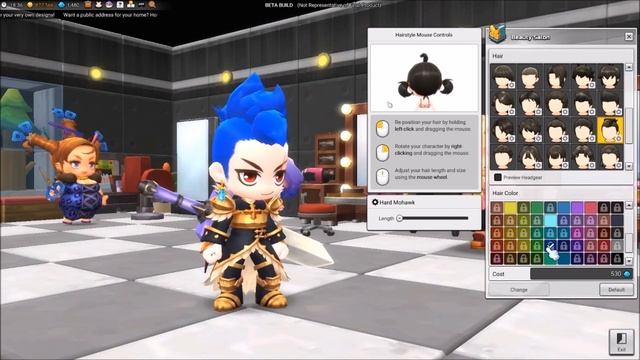 MapleStory 2 In-Game Character Customization Options (Closed Beta) смотреть онлайн