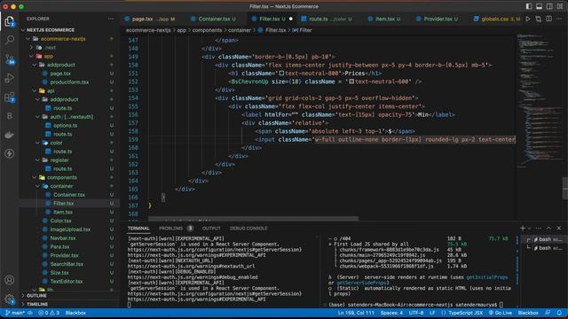 Build FullStack Ecommerce Website Using NextJs 13.4 (Part 3: Adding Filters ) | NextJs Project