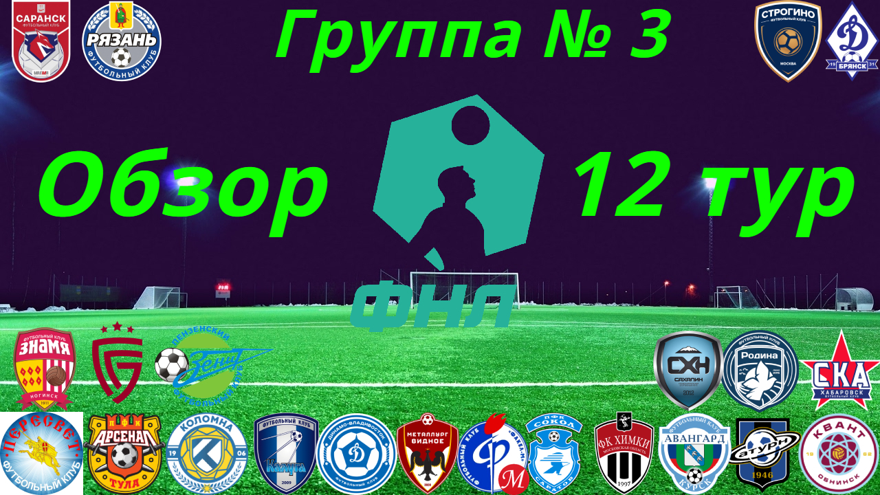 ФНЛ-2. Обзор 12-го тура группа № 3, сезон 2021/22 смотреть онлайн