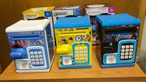 Детская копилка сейф с кодовым замком