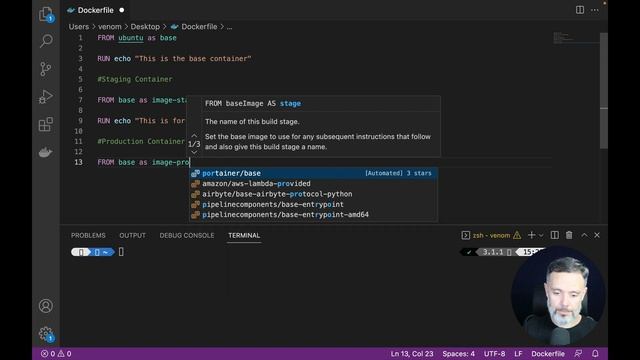 Dockerfile Targets смотреть онлайн