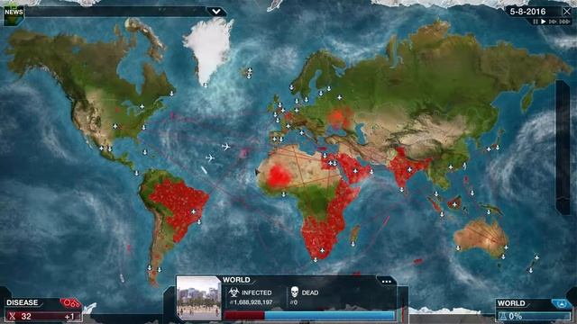 Plague INC. - Bacteria - Easiest way to win смотреть онлайн