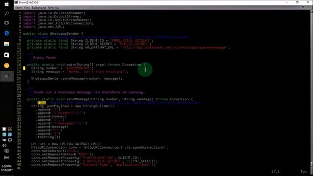 How to send WhatsApp messages in Java (Outdated) смотреть онлайн