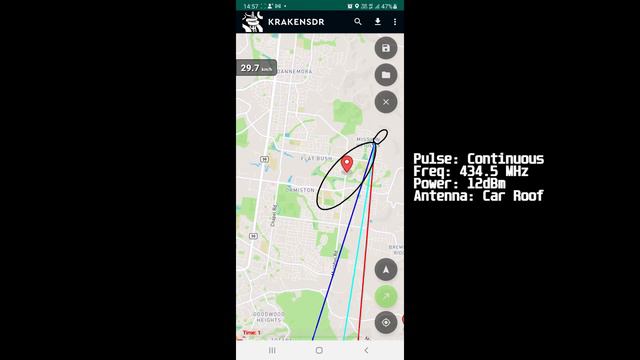KrakenSDR Vehicle Beacon Tracking Experiment смотреть онлайн