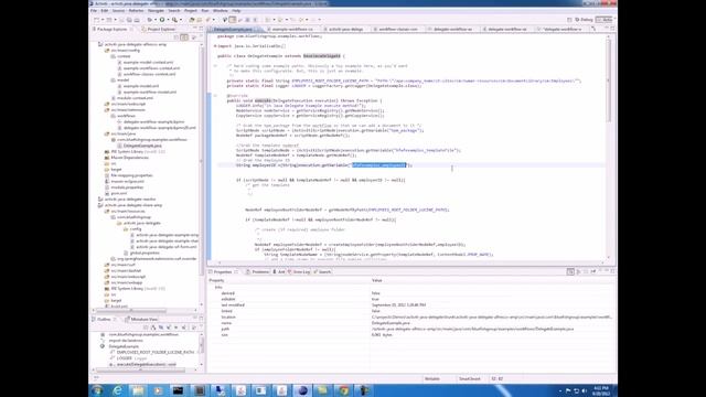 Making Use of Java Delegate in Activiti Workflow in Alfresco by Blue Fish Development Group смотреть онлайн